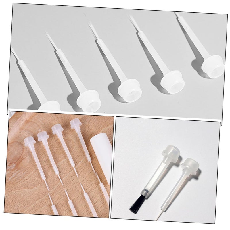 20pcs Replacement Nail Polish Brushes for Mess Free Precise Nail Art Application DIY Professional Use - Image 4